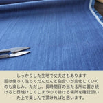 画像をギャラリービューアに読み込む, 暖簾 麻の葉模様 藍染
